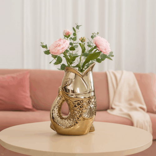 Vase poisson glouglou or