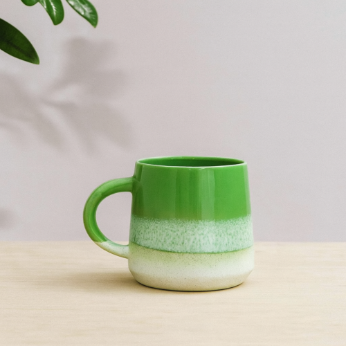 Tasse degradé vert