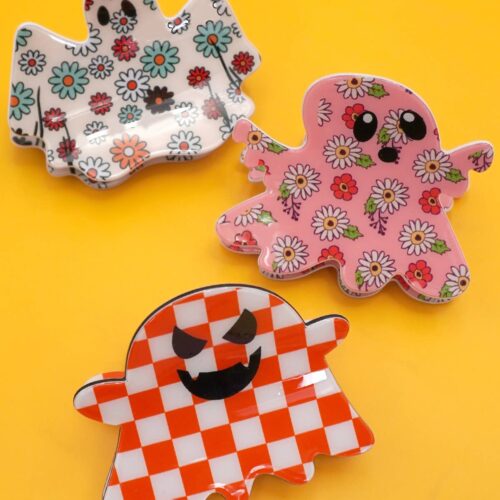 Pince à cheveux fantôme funky