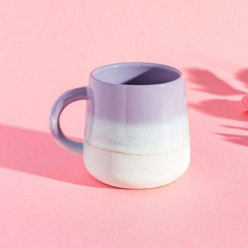 Tasse en terre cuite - lila