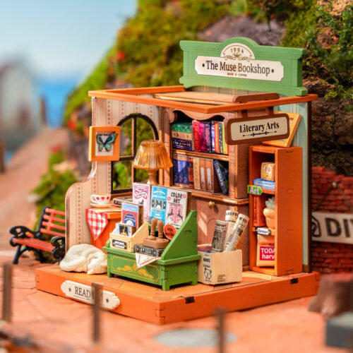 Maison DIY miniature - Librairie Muse