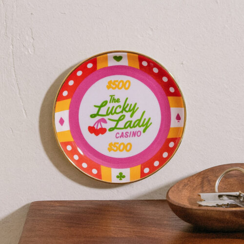 Plateau à babioles Lucky Lady