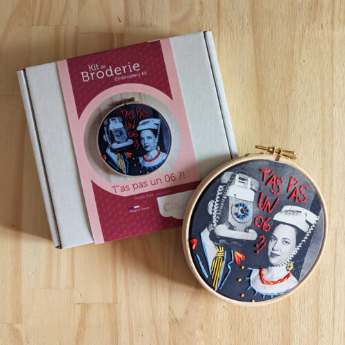 Kit broderie - T'as pas un 06 ?!