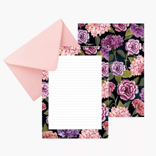 Papier à lettres fleurs
