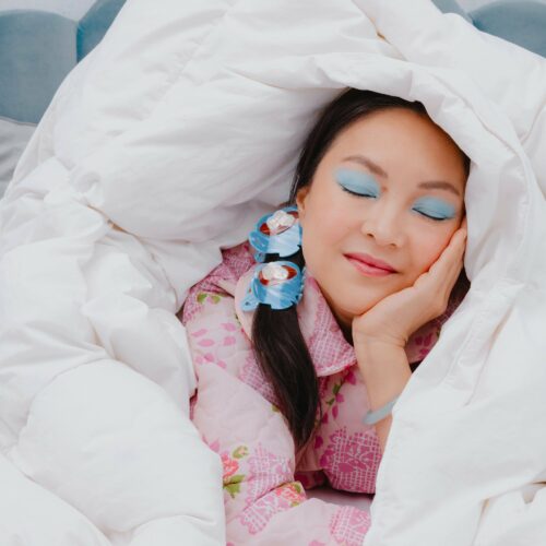 Pince à cheveux chocolat chaud