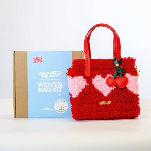 Kit sac DIY coeur rouge
