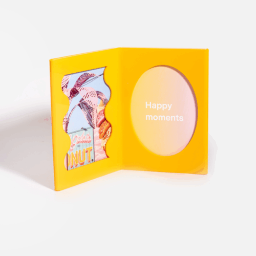 Cadre pop en acrylique double