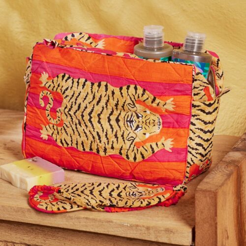Trousse de toilette tigre