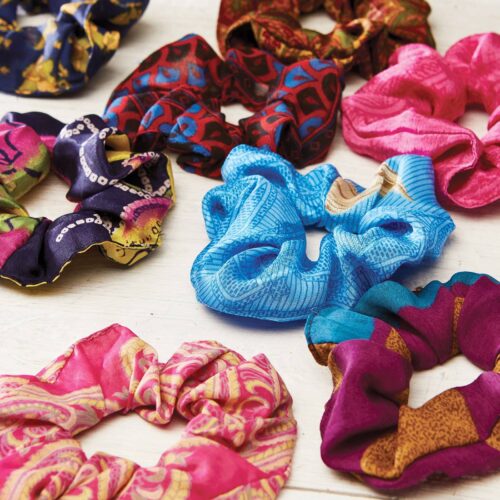 Chouchous en sari recyclé