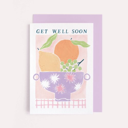 Cartes fruit get well soon