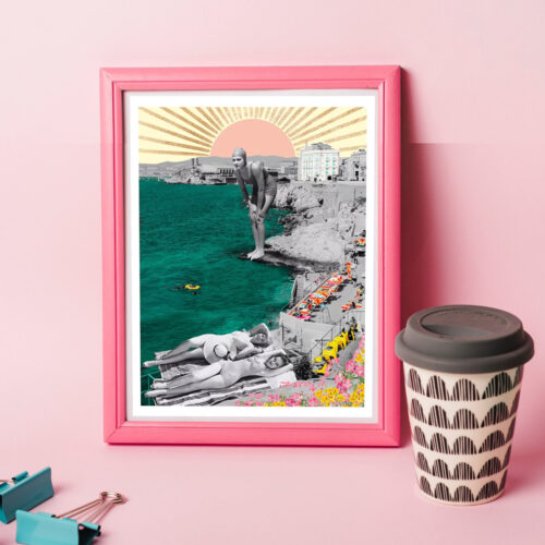 Affiche Corniches de Marseille