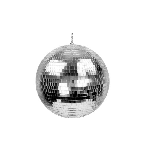 Boule disco argent 20 cm