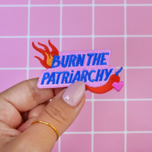 Patch thermocollant burn the patriarchy