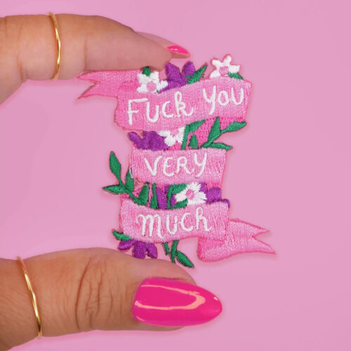 Patch thermocollant Fuck you very much