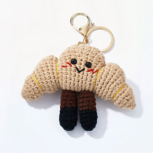 Grigri porte-clé croissant crochet