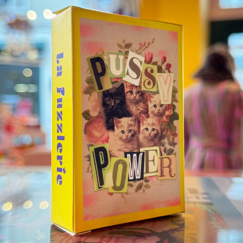 Mini-puzzle 100 pièces - Pussy Power