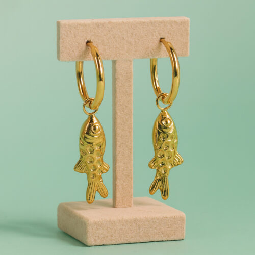 Boucle d’oreille poisson