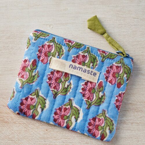 Porte-monnaie imprimé bloc Taruni