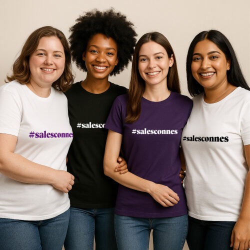 T-shirt #salesconnes