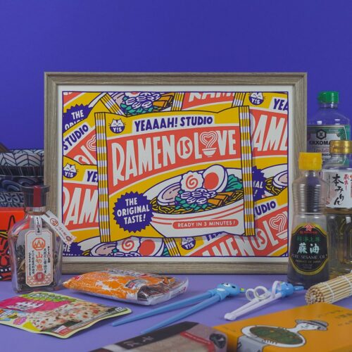 Affiche Ramen is love