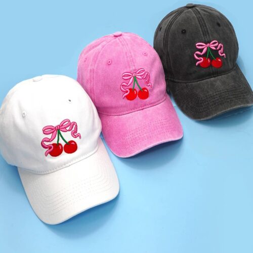 Casquette cerises