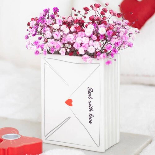 Vase lettre d'amour