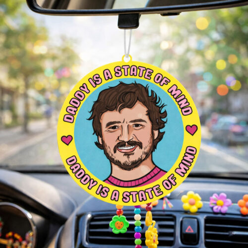 Désodorisant voiture Pedro Pascal