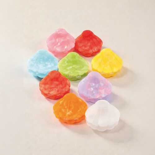 Mini-pince à cheveux coquillage