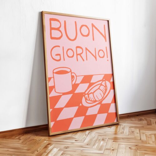 Affiche Buon Giorno - A2