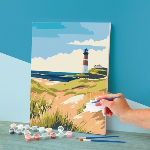 Peinture numéro - 30x40cm - Phare