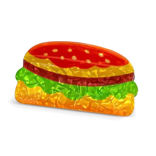 Pince à cheveux burger