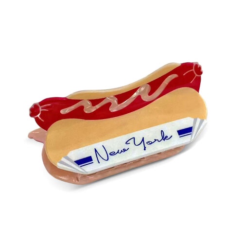 Pince à cheveux hot dog