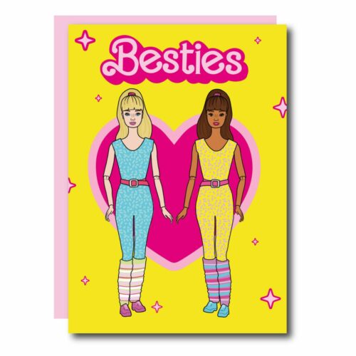 Carte anniversaire Besties Barbie