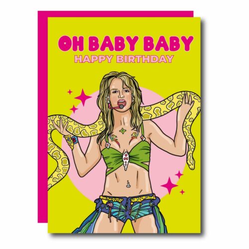 Carte anniversaire Oh Baby Baby Britney