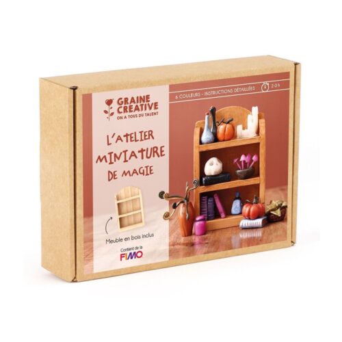Coffret pâte FIMO - l'atelier miniature de magie