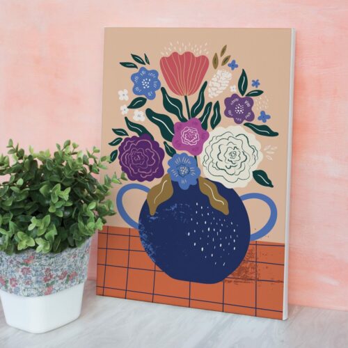 Peinture numéro - 20x30cm - Bouquet