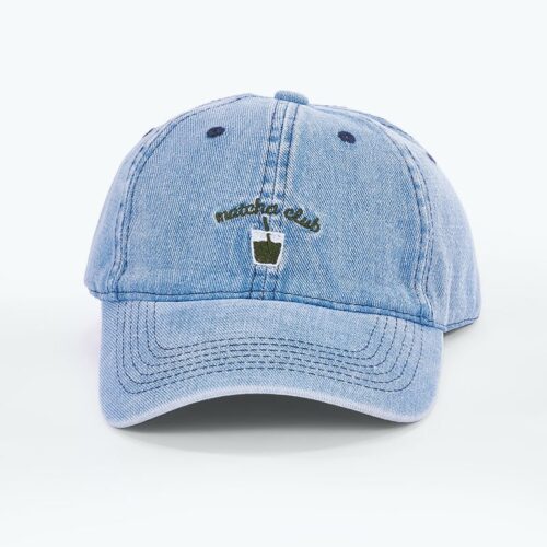 Casquette jean - Matcha club