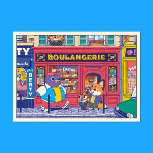 Carte Boulangerie